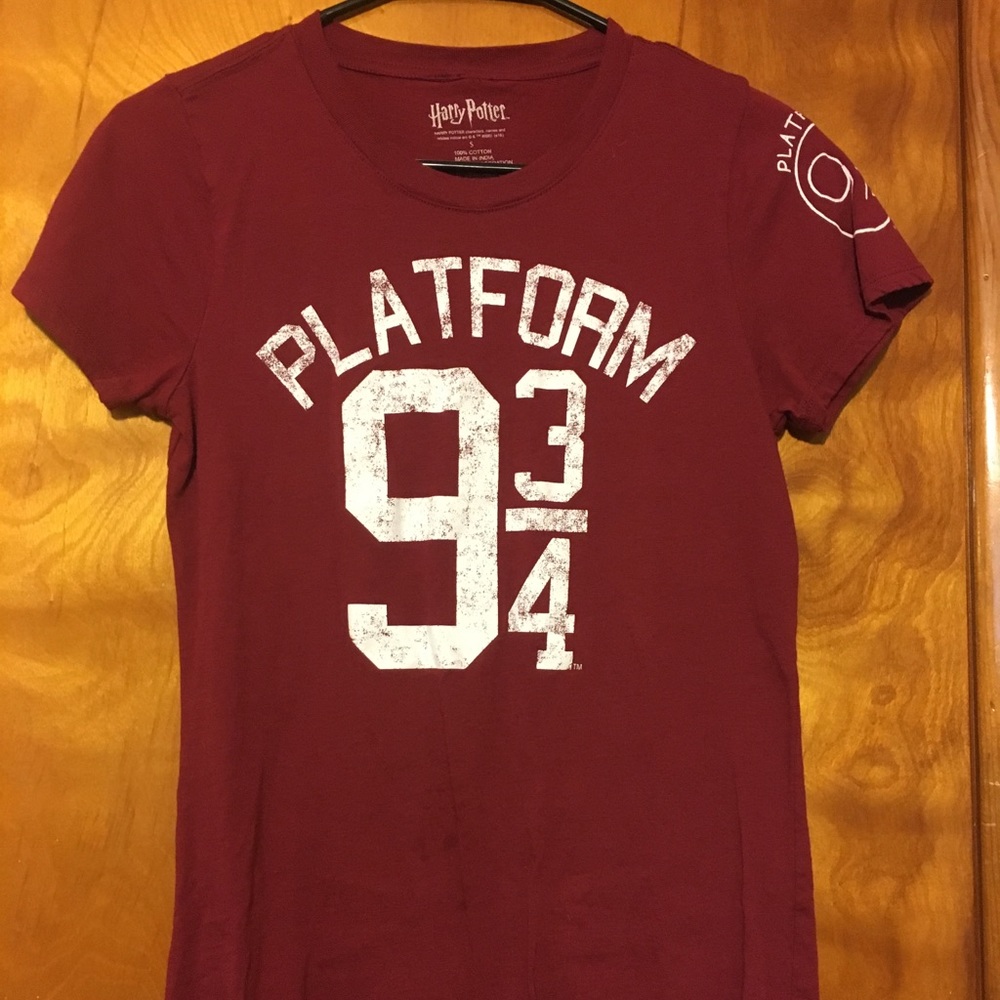 Burgundy Harry Potter Tee